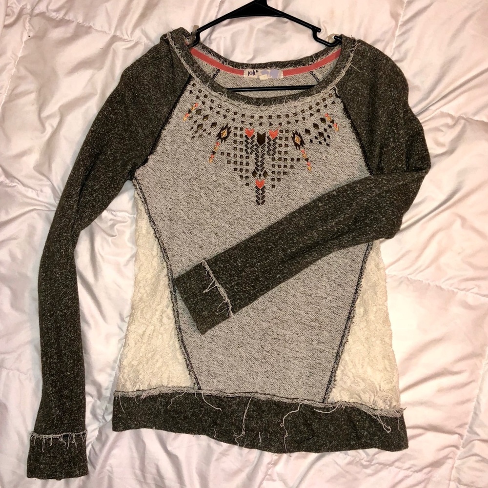 Long sleeve blouse